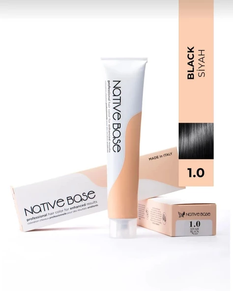 Saç Boyası 1.0 Siyah 100 ml ürün görseli 1