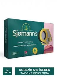 Sjomann's Coq 10 100 mg 30 Çiğneme Jeli ürün görseli