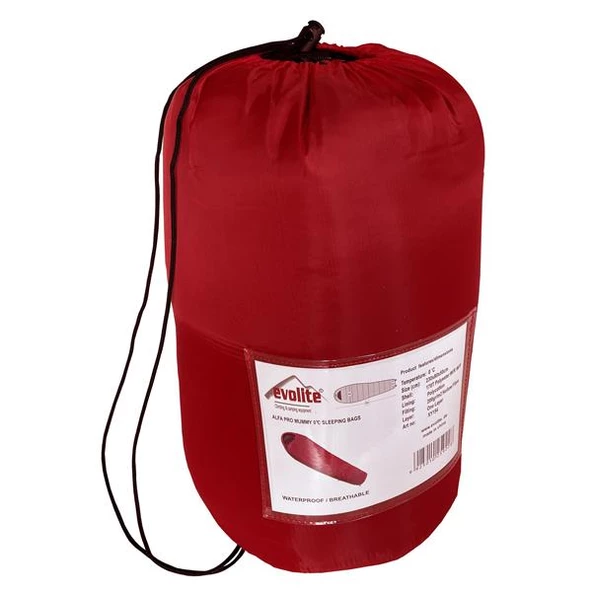 Evolite Alfa Pro Uyku Tulumu Kırmızı XY-154-K - 4