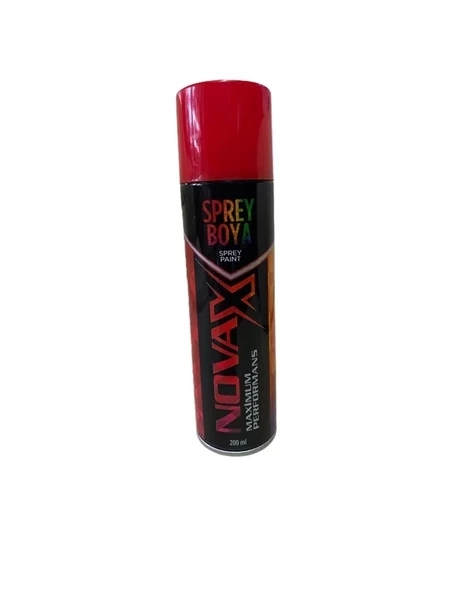 NOVAX SPREY BOYA 200 ML KIRMIZI