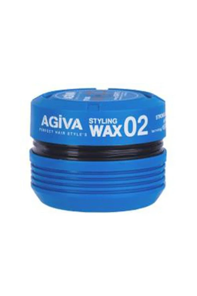 Agiva Wax Sert Görünüm 02 Mavi 175 Ml