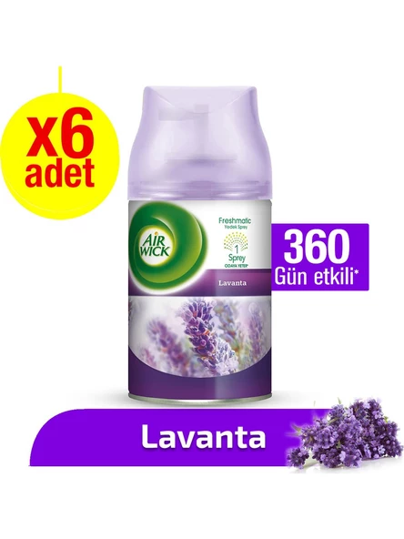 Air Wick Air Wick Freshmatic Yedek Lavanta 6'lı