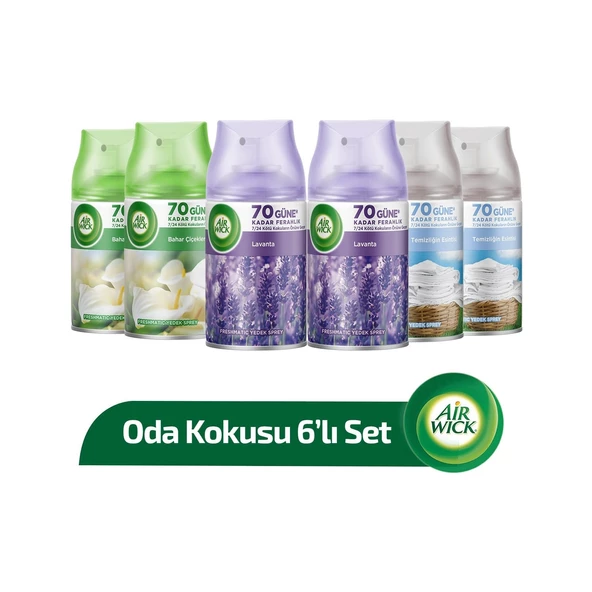 Air Wick Air Wick Freshmatic Yedek 6'lı Yeni