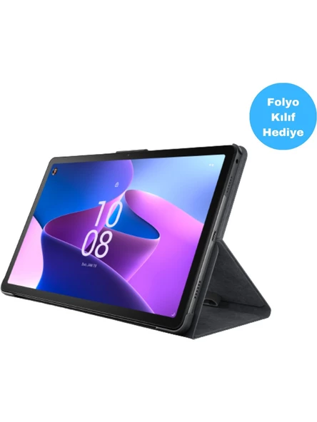 Lenovo Tab M10 Plus(3rd Gen) TB128FU 4GB+128GB 2k 10.6" Wi-Fi Tablet ZAAS0033TR Kılıf Hediyeli