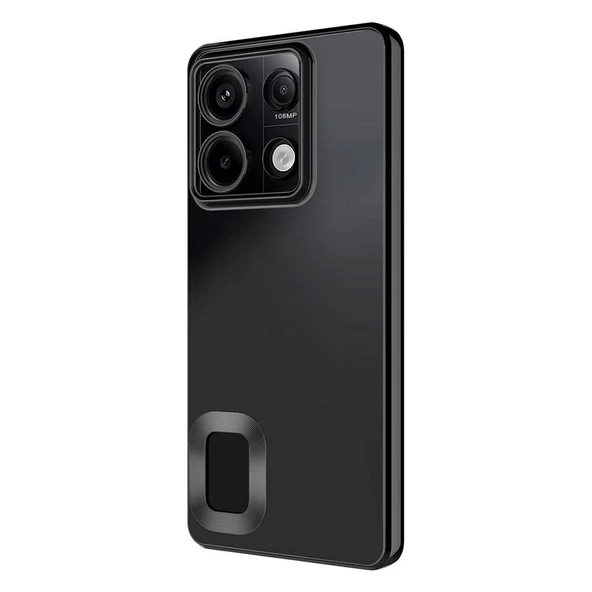 Xiaomi Redmi Note 13 4G Kılıf Kamera Korumalı Logo Gösteren Omega Kapak - Resim 4