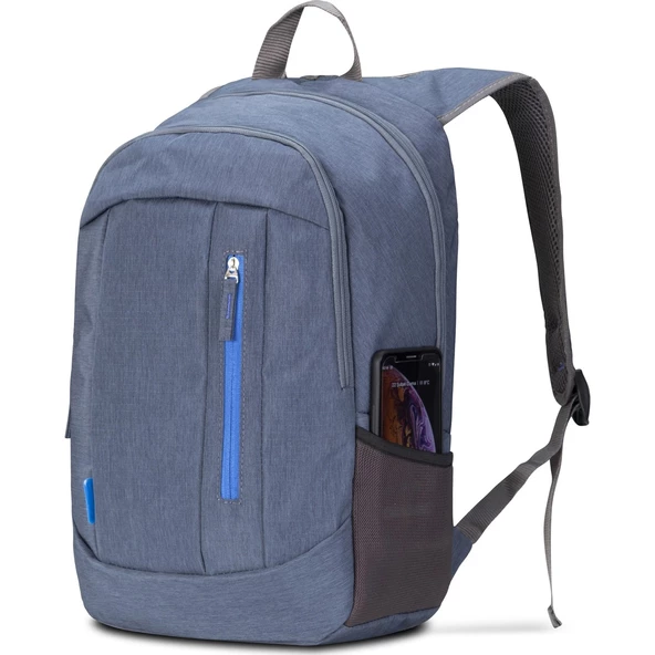 Classone BP-S363 15,6 inç Notebook Sırt Çantası-Mavi - 3