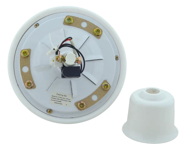 Yüksek Hızlı Güçlü Tavan Vantilatörü Motoru Çift Bilyalı Rulma Kumandasız ve Kanatsız - 3