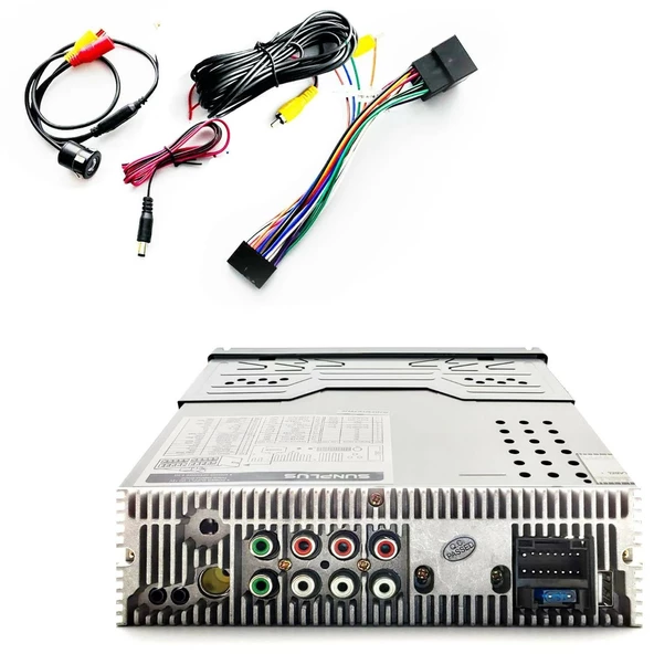 SUNPLUS HITECH SP-9022 Indash Teyp 7 İnç 4X55 Watt Bluetooth Mirrorlink Kumanda - 3