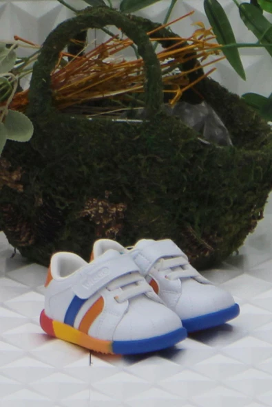 Vicco 950.B24K.453 Beyaz Heika İlk Adım Erkek Çocuk Ayakkabı - 2