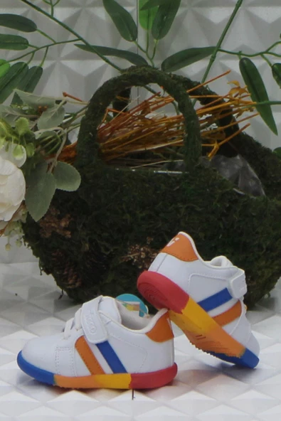 Vicco 950.B24K.453 Beyaz Heika İlk Adım Erkek Çocuk Ayakkabı - 4