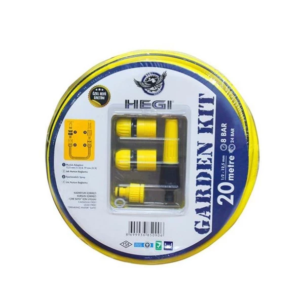 Hegi Hortum Seti 1/2" 20mt