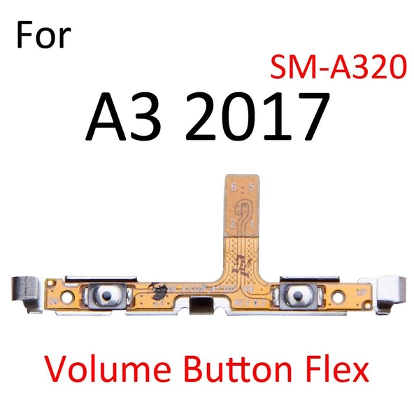 Samsung A320 A3 2017 Volume Yan Ses Açma Kapama Flexi Filmi