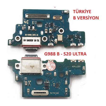 Samsung G988B S20 Ultra Usb  Şarj Mikrofon Bordu Filmi Full