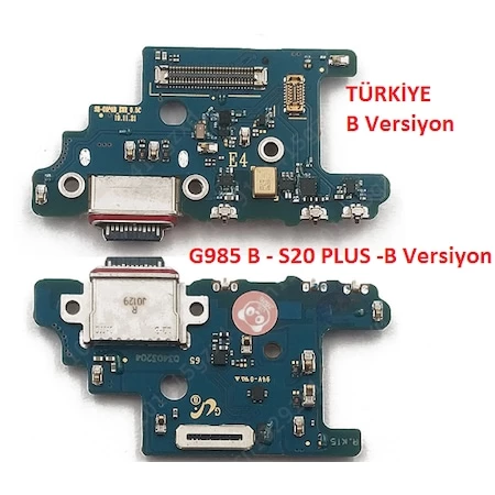 Samsung G985B S20 Plus Usb  Şarj Mikrofon Bordu Filmi Full