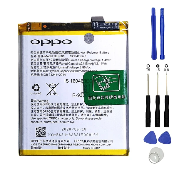 Oppo R17 Pro Pil Batarya ve Tamir Seti Blp681