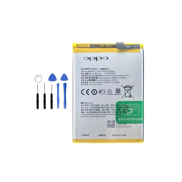 Oppo A92 Batarya Pil Blp781 Tamir Seti