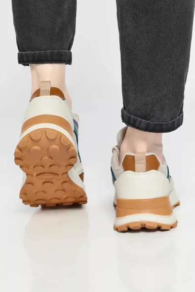 Papuç Sepeti 9927 Rahat Anatomik Kadın Spor Ayakkabı - Resim 3