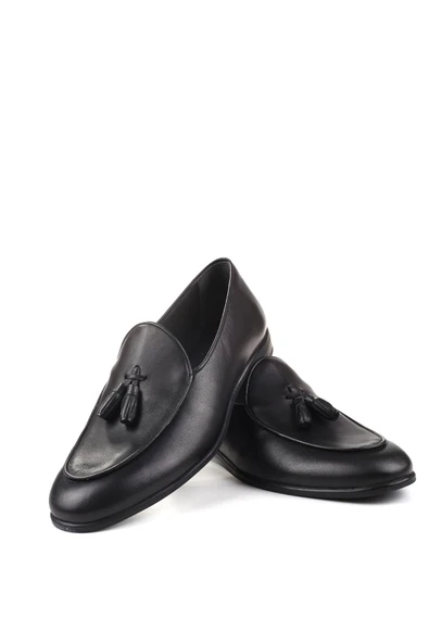 Rego 1628 Erkek Hakiki Deri Babet Ayakkabı - Resim 3