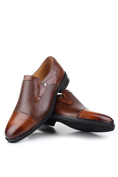 Fosco 3128 Hakiki Deri Termo Taban Klasik Erkek Ayakkabı - Resim 6