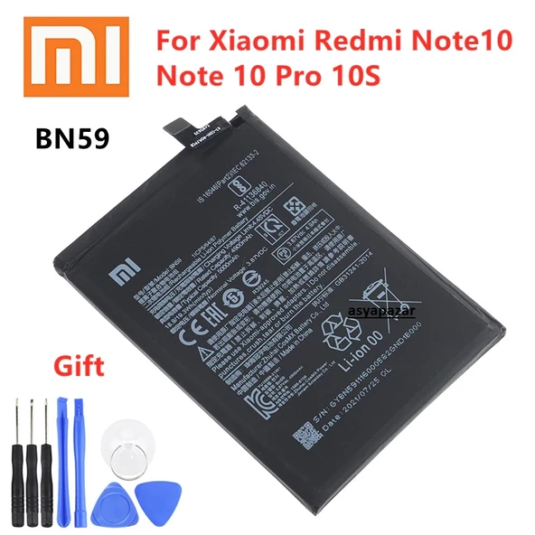 Xiaomi Redmi Note 10 Note 10 Pro Pil Batarya Bn59