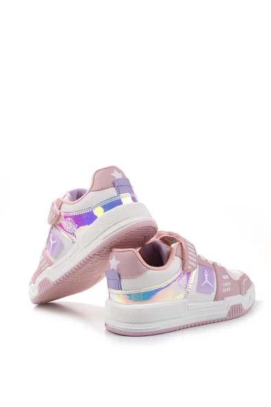 Cool King Cırtlı Kız Çocuk Anatomik Rahat Taban Spor Ayakkabı - Resim 4