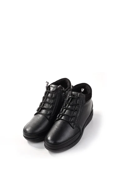 Castle Black 42647 Kadın Termo Taban Hakiki Deri Anne Bot - Resim 2