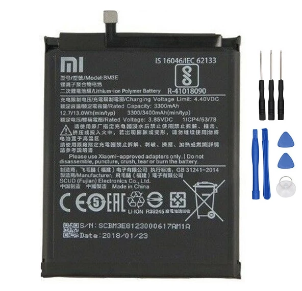 Xiaomi Mi 8 / Mi 8 Pro Pil Batarya ve Tamir Seti Bm3E