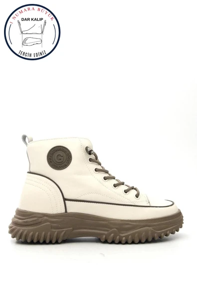 Guja 23K310-13 Kadın Sıck Astar Kaymaz Taban Deri Bot - Resim 4