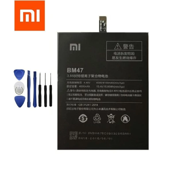 Xiaomi Redmi Mi 4X Bm47 Batarya Pil ve Tamir Seti