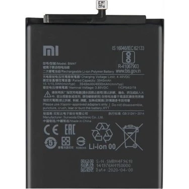 Xiaomi Mi 9 Lite Batarya Pil Bm4F