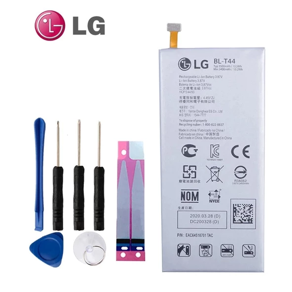 Lg Q60 Batarya Pil Bl-T44 + Tamir Seti