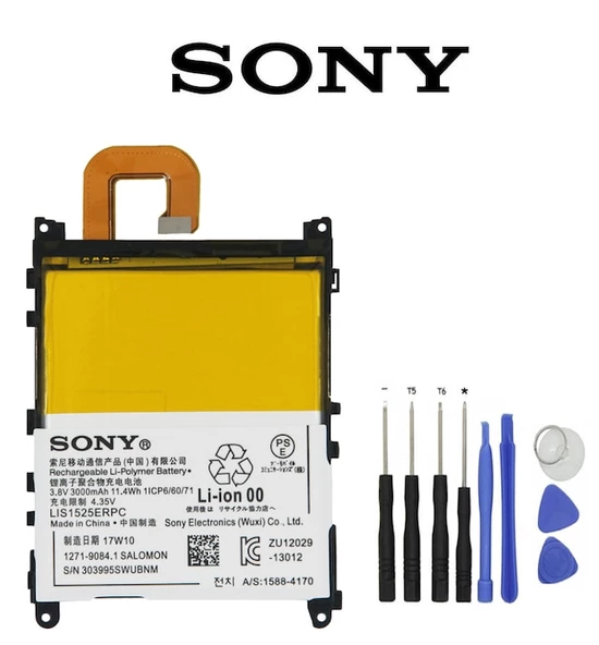 Sony Xperia Z1 Pil Batarya ve Tamir Seti Lıs1525Erpc