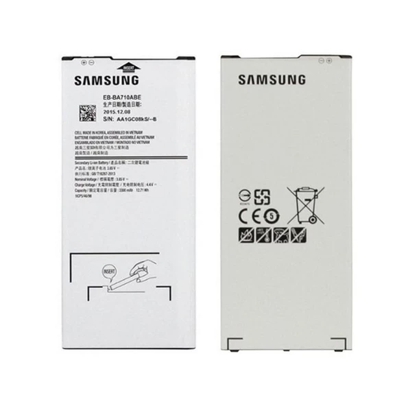 Samsung A7 2016 A710 Batarya Pil + Tamir Seti