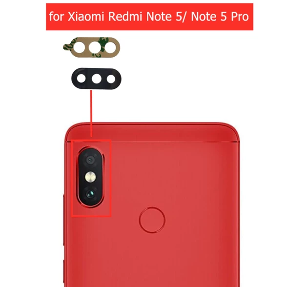 Xiaomi Redmi Note 5 Pro Arka Kamera Camı Lensi