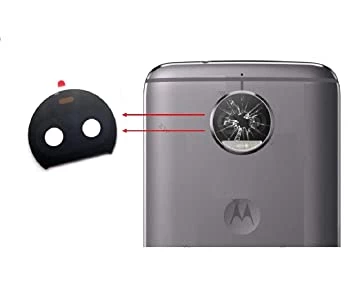 Motorola Moto G5S Plus Arka Kamera Camı Lensi (Çıtasız Cam)