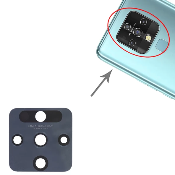 Tecno Camon 16 Premier Kamera Camı Lensi (Sadece Çıtasız Cam)