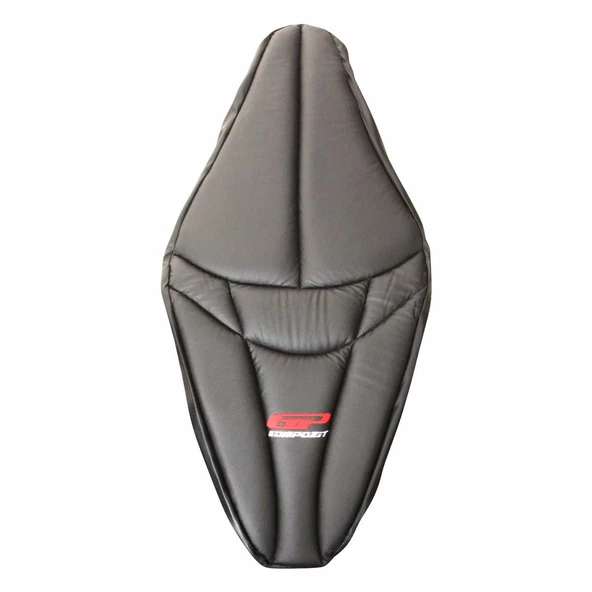 GP Kompozit Yamaha XMAX 250-400 2018-2024 Uyumlu Motosiklet Konfor Sele Kılıfı Siyah - 2