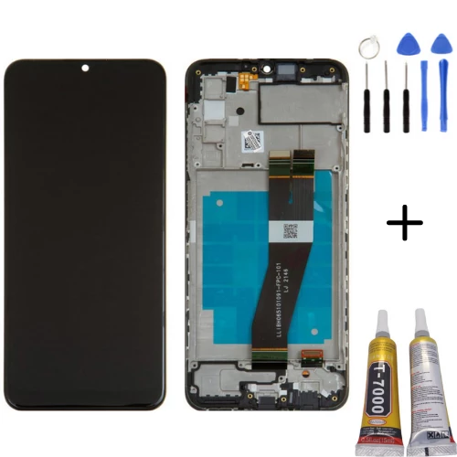 TE Samsung A03S A037F Uyumlu A Kalite Çıtalı Lcd Ekran +Montaj Kiti