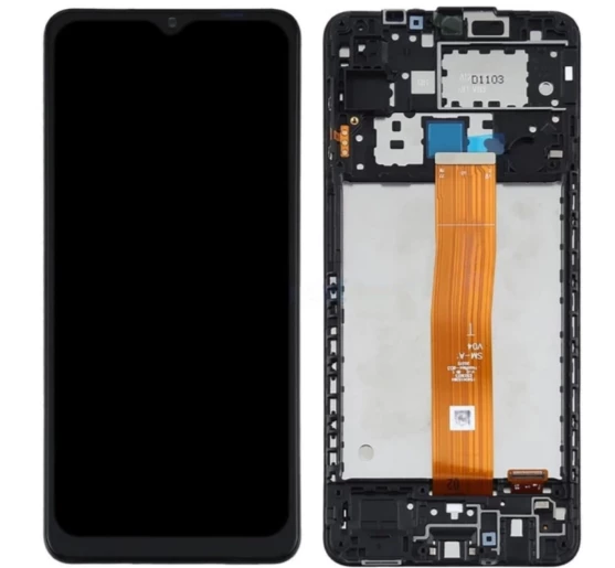 TE Samsung A12S A127F Uyumlu Çıtalı Lcd Ekran Dokunmatik