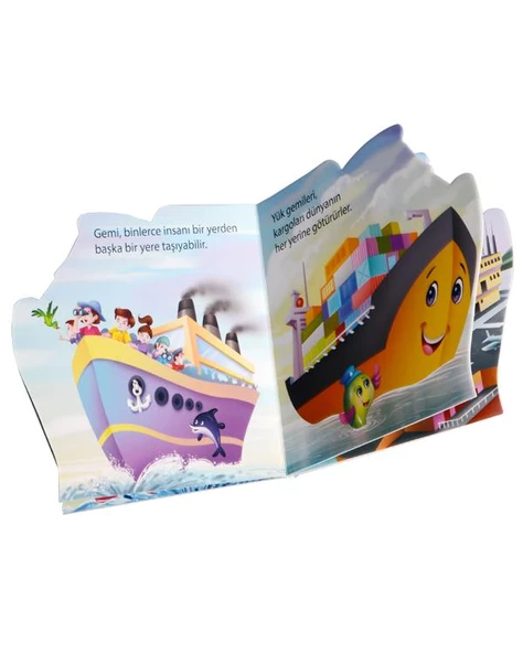 Ben Kimim? Ulaşım Araçları Kitap Seti Parıltı Yayınları - Resim 11