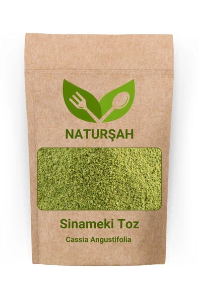 Naturşah Sinameki Toz-Öğütülmüş (Cassia Angustifolia Powder) 500 Gr