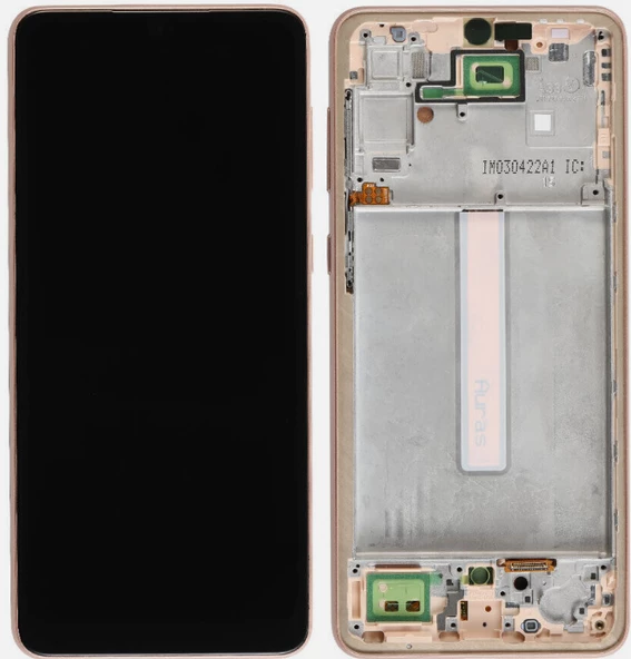 TE Samsung A33 5G A336F Uyumlu Lcd Ekran Çıtalı Servis Gold - 1