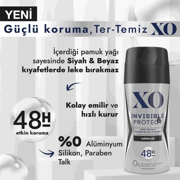 Xo & Protect Men Deodorant 150 ml - 2