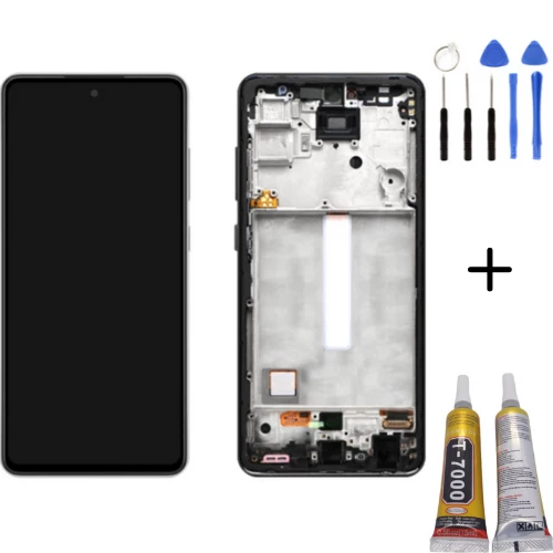 TE Samsung A52 5G A526F Uyumlu A Kalite Çıtalı Lcd Ekran+MontajKit