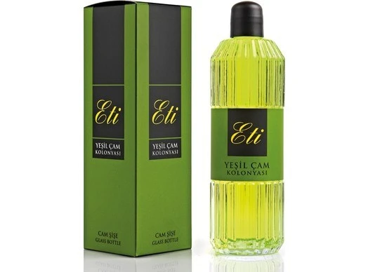 Eti Yeşil Çam Kolonyası 325 ml Cam Şişe - Kutulu