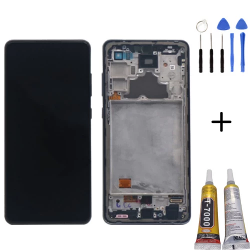 TE Samsung A72 4G A725F Uyumlu Çıtalı Lcd Ekran Dokunmatik