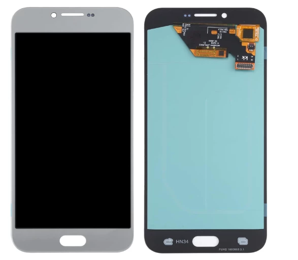TE Samsung A8 2016 A810F Uyumlu Lcd Ekran Dokunmatik Mavi