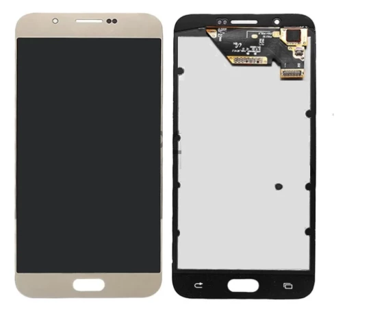 TE Samsung A8 2016 A810F Uyumlu Lcd Ekran Dokunmatik Gold