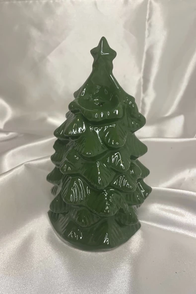 Geri Akış Tütsülük Ters Akış Şelale Kaliteli Seramik Yeşil Çam Ağacı Çift Taraflı - Resim 3