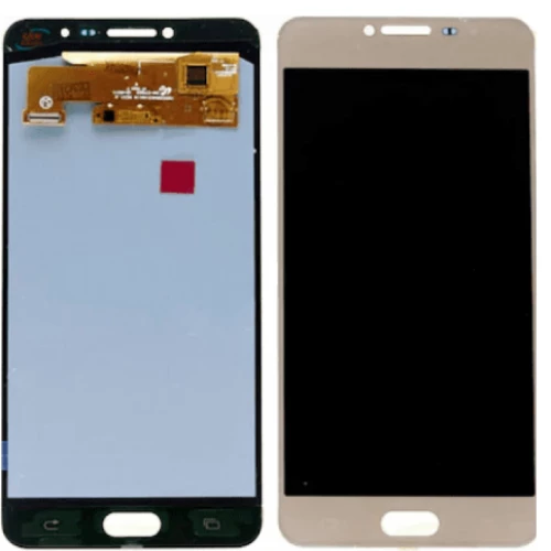 TE Samsung C7 C7000 Uyumlu Lcd Ekran Dokunmatik Gold